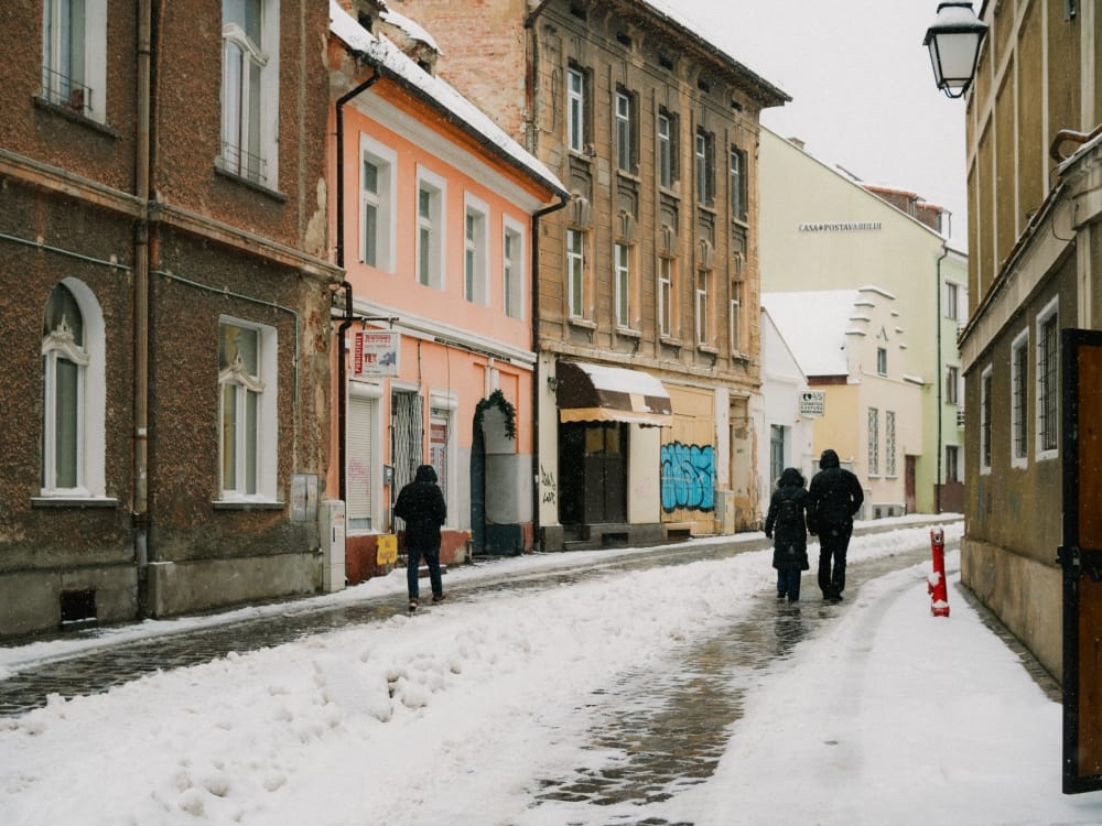 Fotografie urbana din centrul Orasului Brasov - Februarie 2026, foto de Alexandra SG